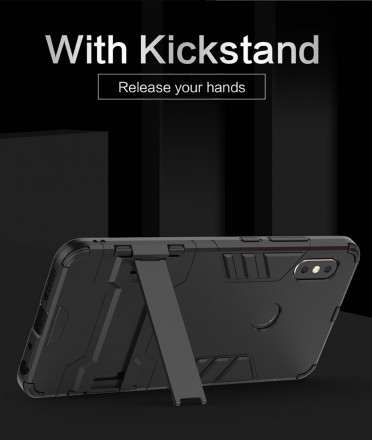 Накладка Strong Guard для Xiaomi Redmi Note 5 Pro (ударопрочная c подставкой)