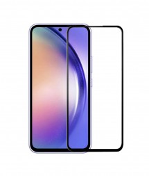 Защитное стекло Ceramic Full-Screen с рамкой для Samsung Galaxy M35