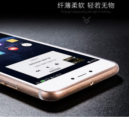 ТПУ накладка X-Level Antislip Series для HTC One M7 (прозрачная)