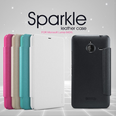 Чехол (книжка) Nillkin Sparkle для Microsoft Lumia 640 XL