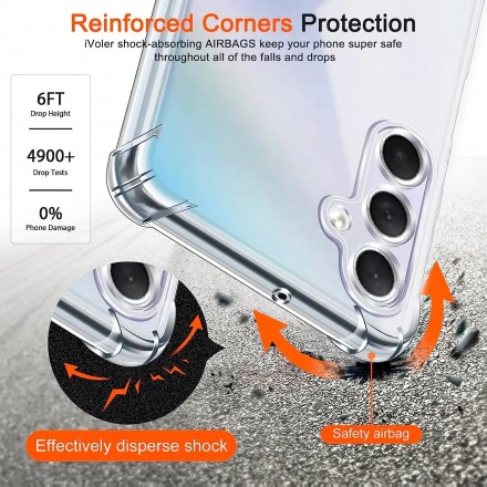 Прозрачный чехол Crystal Protect для Samsung Galaxy M15