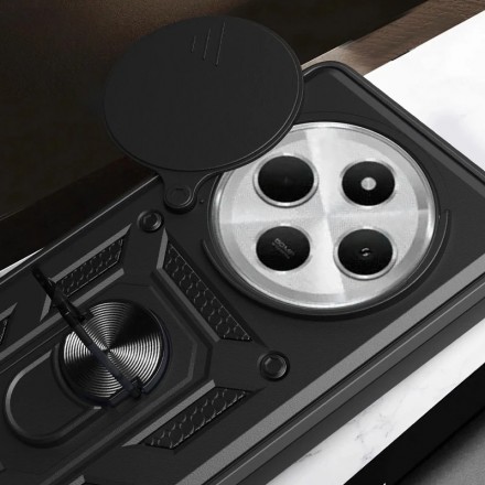 TPU+PC чехол Gate Ring Plaza (с защитой камеры) для Xiaomi Poco C75
