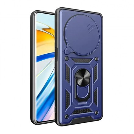 TPU+PC чехол Gate Ring Plaza (с защитой камеры) для Xiaomi Poco C75