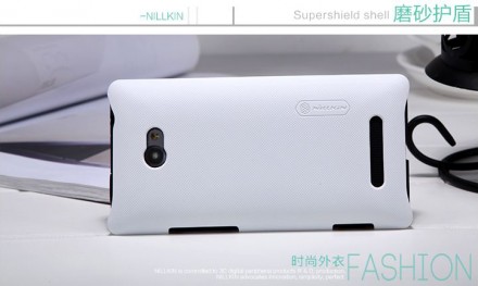 Пластиковая накладка Nillkin Super Frosted для HTC 8X (+ пленка на экран)