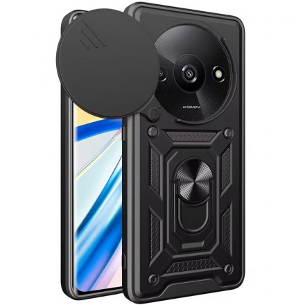 TPU+PC чехол Gate Ring Plaza (с защитой камеры) для Xiaomi Redmi A3