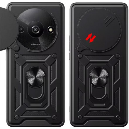 TPU+PC чехол Gate Ring Plaza (с защитой камеры) для Xiaomi Redmi A3