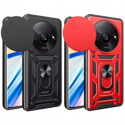 TPU+PC чехол Gate Ring Plaza (с защитой камеры) для Xiaomi Redmi A3