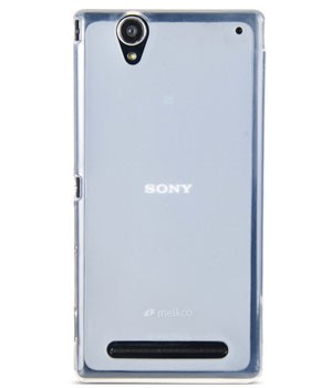 ТПУ накладка Melkco Poly Jacket для Sony Xperia T2 Ultra (D5322) (+ пленка на экран)