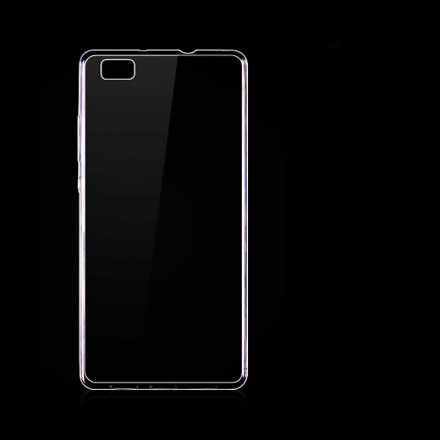 Ультратонкая ТПУ накладка Crystal для Huawei P8 Lite (прозрачная)