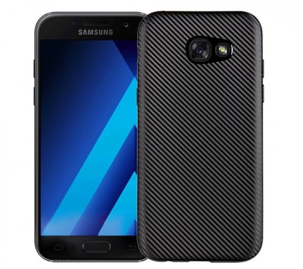 ТПУ накладка Carbon Series для Samsung A720F Galaxy A7 (2017)