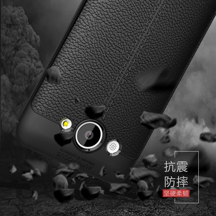 ТПУ накладка Skin Texture для Huawei Y3 2018