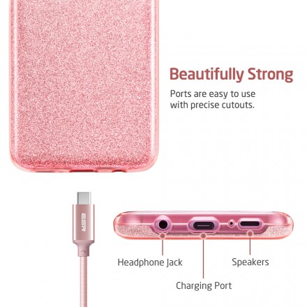 TPU+PC накладка Sparkle для Huawei P Smart Plus