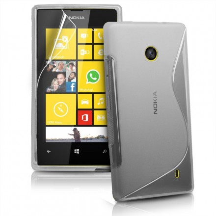 ТПУ накладка S-line для Nokia Lumia 520