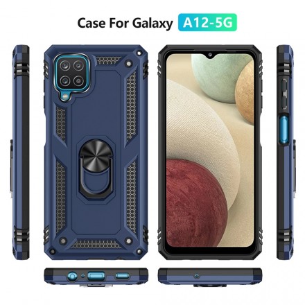 TPU+PC чехол Ring Plaza (с подставкой) для Samsung Galaxy A12
