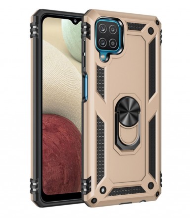 TPU+PC чехол Ring Plaza (с подставкой) для Samsung Galaxy A12