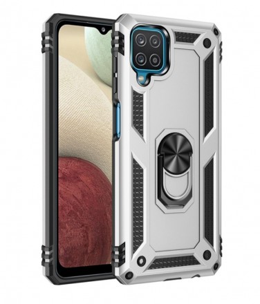 TPU+PC чехол Ring Plaza (с подставкой) для Samsung Galaxy A12