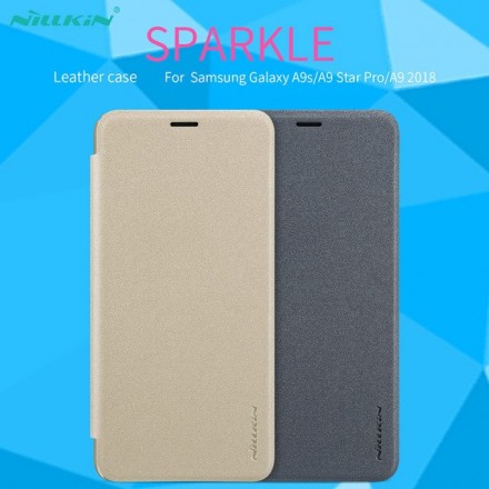 Чехол (книжка) Nillkin Sparkle для Samsung A920 Galaxy A9 2018