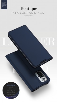 Чехол-книжка Dux для Xiaomi Redmi Note 10 Pro