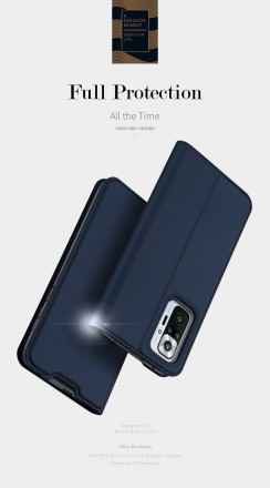 Чехол-книжка Dux для Xiaomi Redmi Note 10 Pro