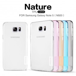 ТПУ накладка Nillkin Nature для Samsung N920H Galaxy Note 5