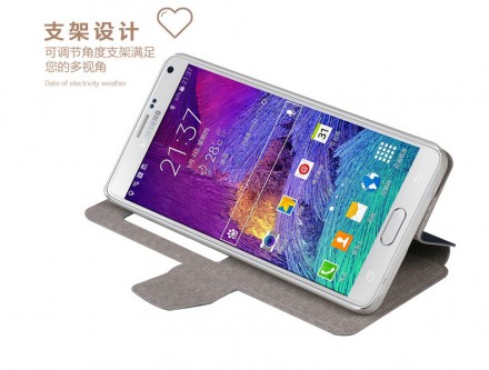 Чехол (книжка) MOFI для Samsung A500H Galaxy A5 (с окошком)