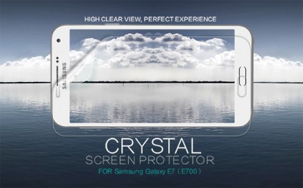 Защитная пленка на экран Samsung E700H Galaxy E7 Nillkin Crystal