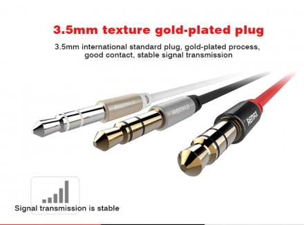 Аудио кабель AUX Remax 3.5мм (RL-L200)