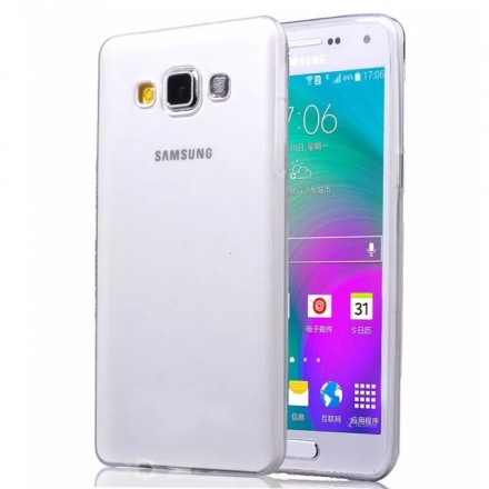 Ультратонкая ТПУ накладка Crystal для Samsung A500H Galaxy A5 (прозрачная)